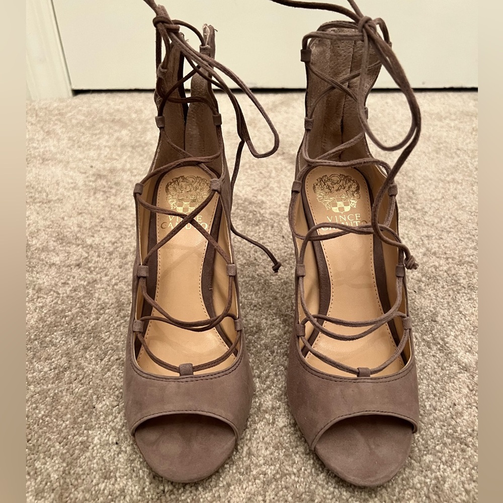 Vince Camuto Lace Up Heel